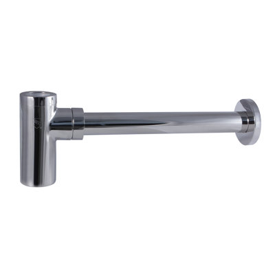 Kingston Brass Trimscape 1-1/4 Inch O.D. Brass Round Bottle Trap
