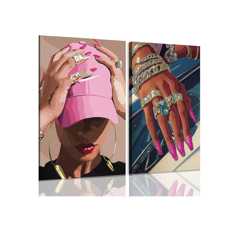2 Piece Wrapped Canvas Print