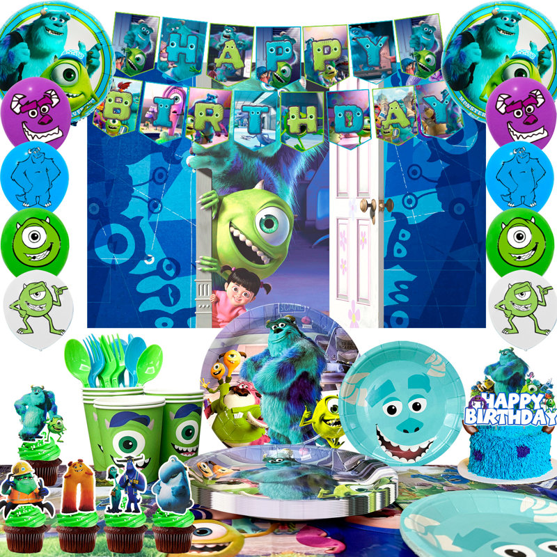 Décorations d'anniversaire Monsters Inc
