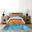 Hypnotic Coastal Polyester Coverlet