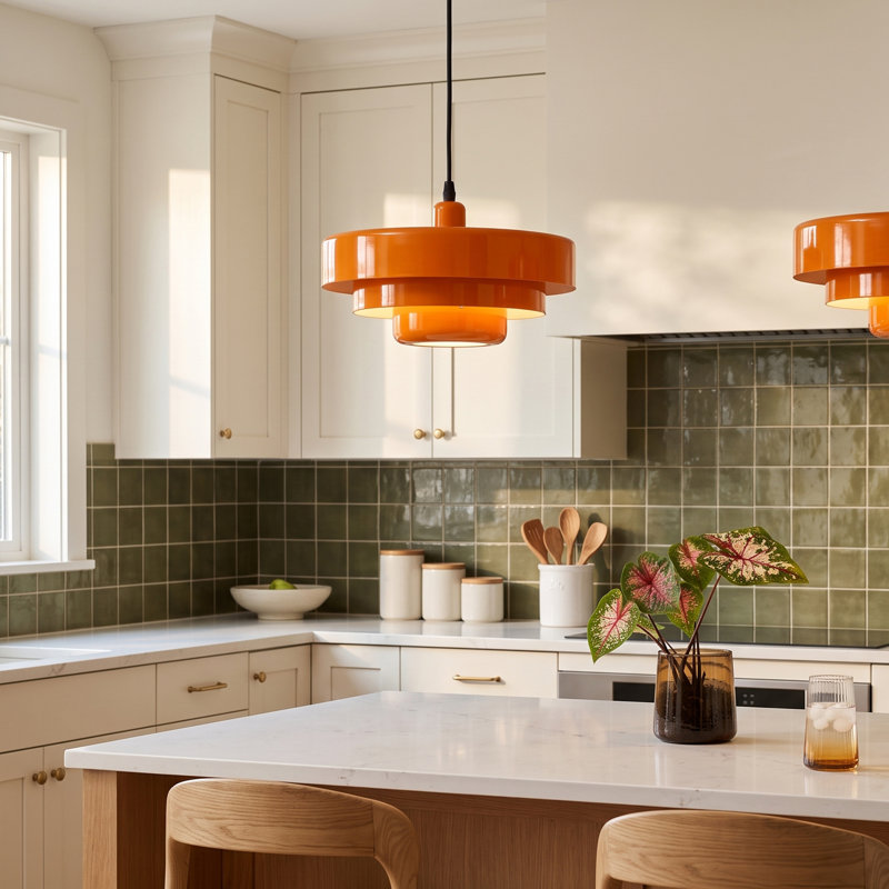 Epone 1 - Light Pendant, Orange