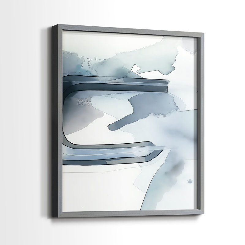 "ABSTRACT Series DCC XXXIX" par J Paul, Doré, H 15 po x l 12 po