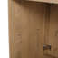 Meuble-lavabo autoportant de 24 po, 2 portes à fermeture en douceur, emballage pour meuble-lavabo, meuble-lavabo sans plateau, tablettes intérieures réglables, fabrication en contreplaqué, surface imitation chêne à finition grattée, sans pop