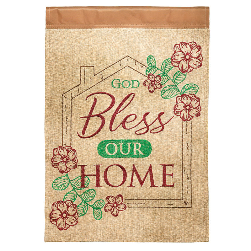 Double Sided 18'' H x 13'' W Polyester Garden Flag