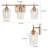 Keener 3 - Light Dimmable Vanity Light