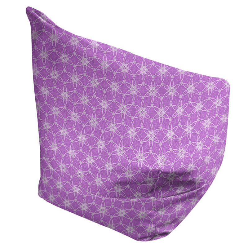 Fauteuil à billes et méridienne standard Leffel, H 120 po x l 31 po x P 60 po, Violet, Pas de bourre