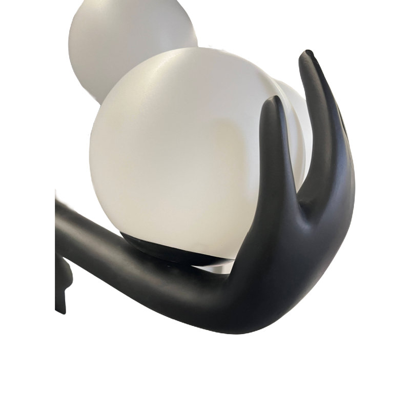 Unique 31.5'' Black Novelty Table Lamp