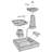 Metro Spill Cast Stone Fountain-1692425832