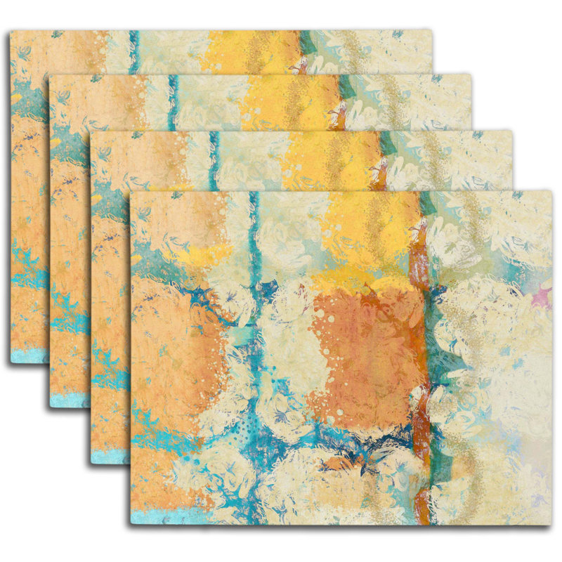 Napperon abstrait en polyester