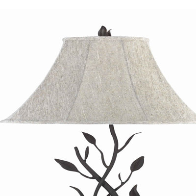 Lampe sur pied traditionnelle 64 po Gurseese