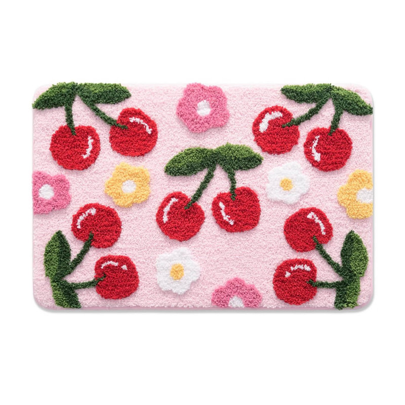Non-Slip Bath Mat, Pink