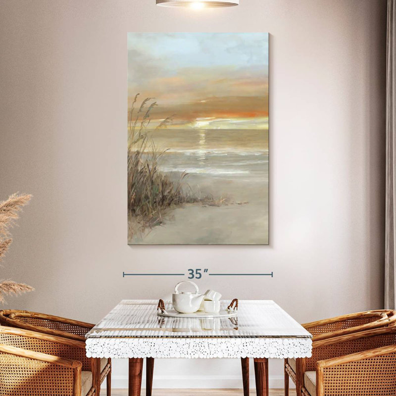 Gillard Coastal Malibu Sunset, H 51 po x l 34 po