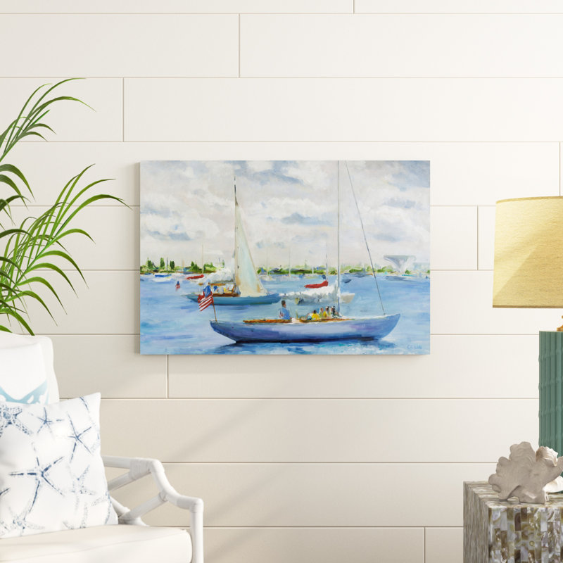 «Fun & Lala», peinture sur toile, H 24 po x l 36 po