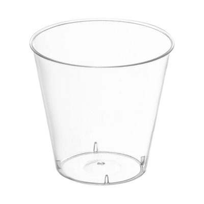 9 oz Gobelets jetables en plastique transparent