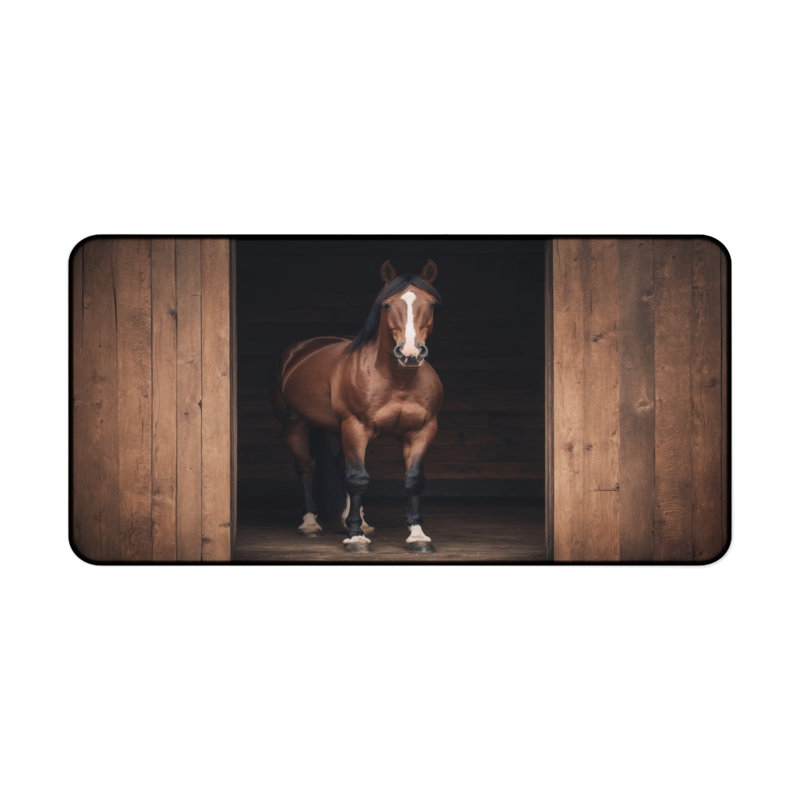 Polyester Desk Pad, 14.4x12.1