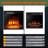 Pugmire 17.8'' W Electric Fireplace
