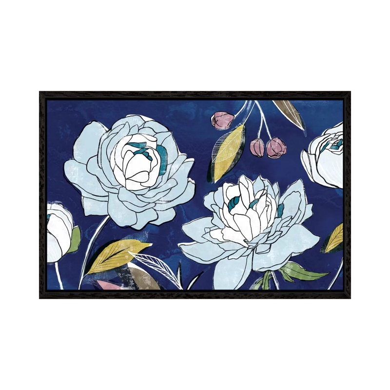 Courtesy I 1 Piece Wall Art on Canvas, 66.04 cm H x 45.72 cm W, Black Framed
