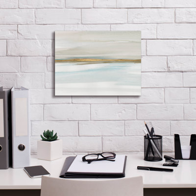 Epic Graffiti 'Ua Golden Vista 2' by Annie Warren Canvas Wall Art
