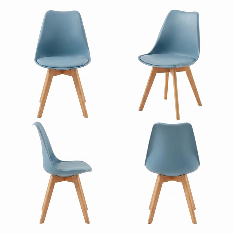 Benno 4 - Person Dining Set, Light Blue