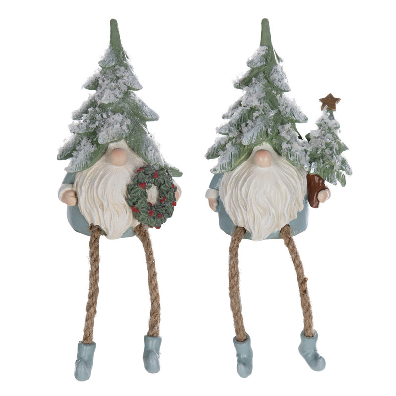 Ensemble de 6 figurines pin et gnome