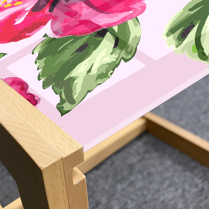 Jaimal Trestle Coffee Table, 40cm H x 74cm W x 62cm D