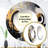 Gold Black Multifaceted Whirls - Cubism Decorative Wall Mirror, Modern Round Mirror, Printed Metal Art-99620432