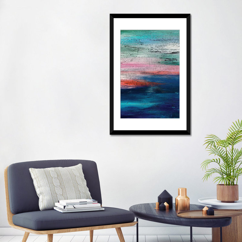 « dimanche matin », reproduction d’art sur toile, H 32 po x l 24 po x P 1 po, Papier d'art encadré noir, Blanc
