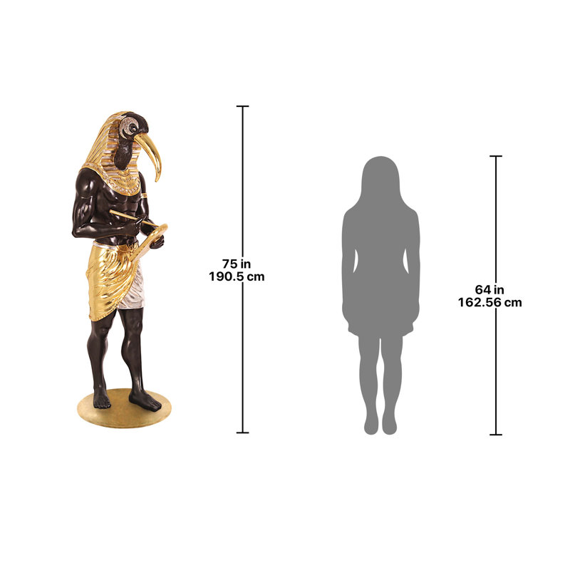 Egyptian Grand Ruler Thoth Statue