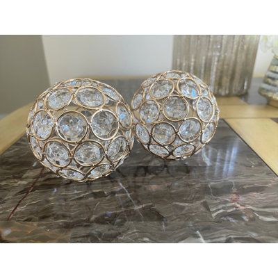 Kailyn Facetas Cristal Spheres