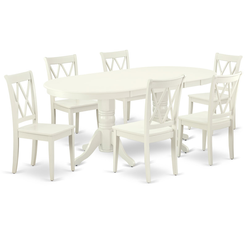 Ensemble de table de salle à manger 7 pièces 7 pièces Modernes