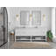 Meuble-lavabo double 84 po avec plateau Catalina-95324845