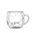 Hello Kitty 3D Double Wall Coffee Mug