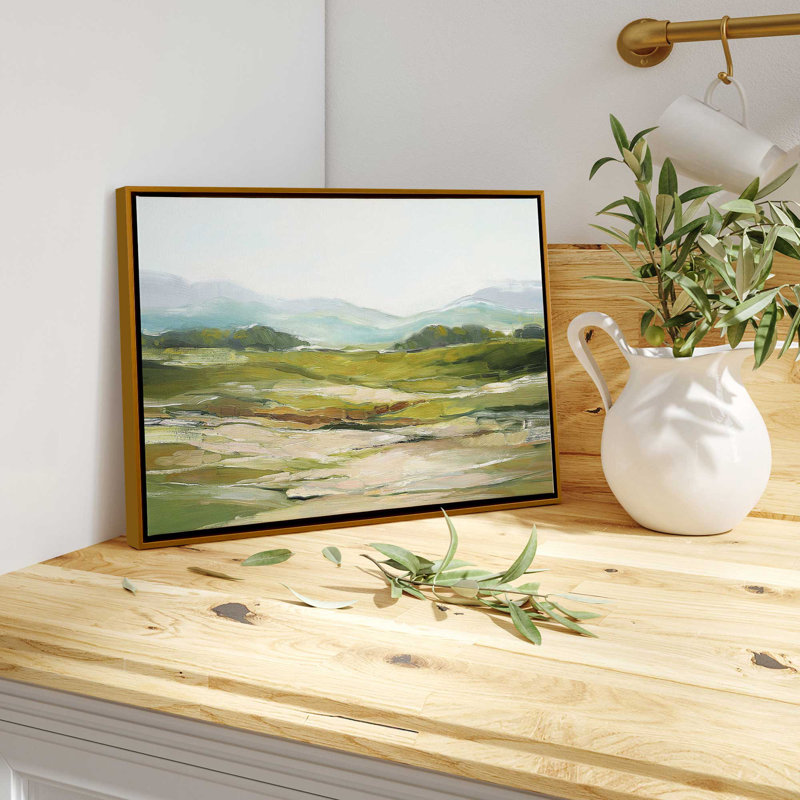 «Loyal Daydreamers», reproduction sur toile, H 10 po x l 14 po x P 1,75 po, Cadre flottant or poli