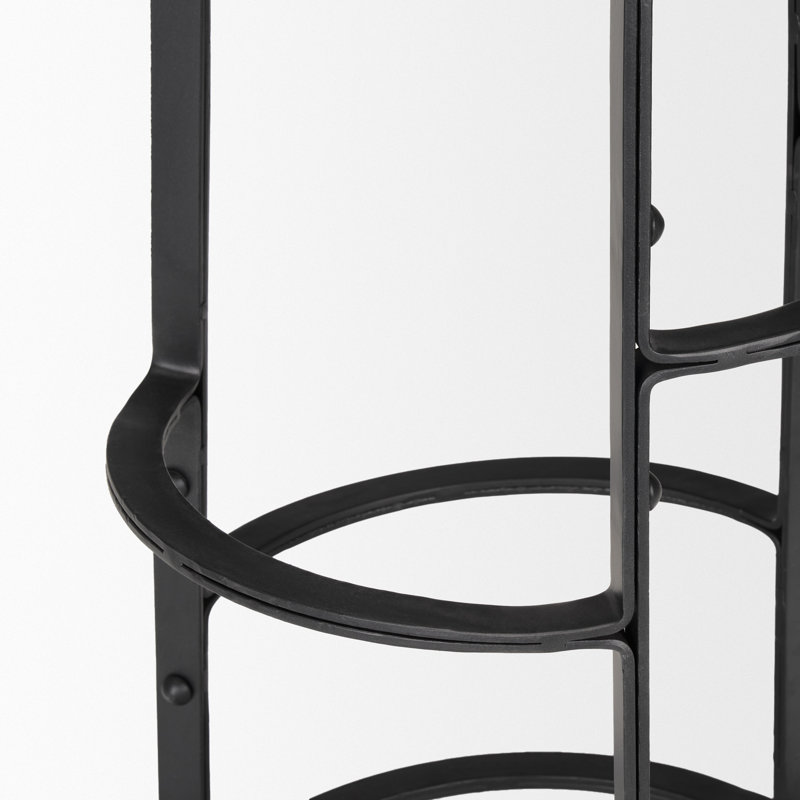 Kettner Upholstered Counter Stool with Metal Frame, Counter Stool (26" Seat Height