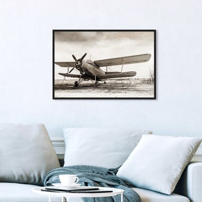 Hélice d'avion - reproduction de photo sur toile tendue