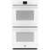 GE Smart Appliances Smart Built-in 27" Self-Cleaning Electric Double Wall Oven