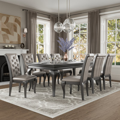 Kane 9-Piece Extendable Dining Table Set