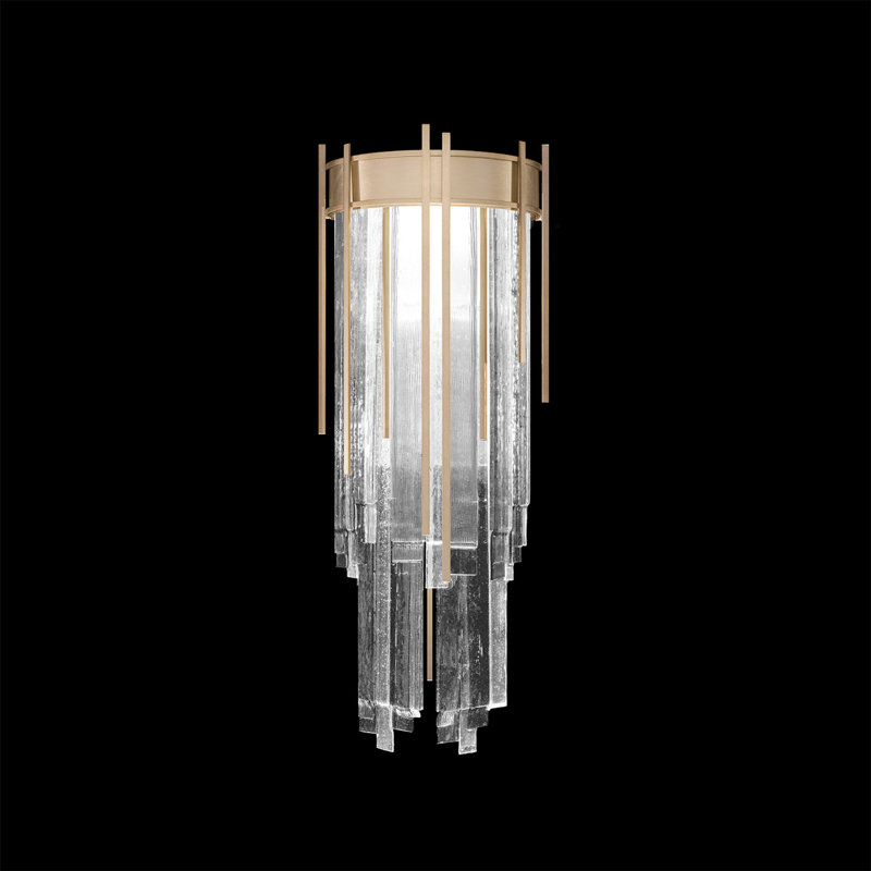 Arpeggio LED Flush Mounted Sconce, Gold