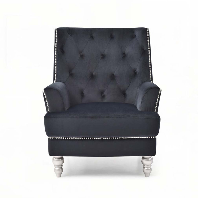 Fauteuil noir élégant Elegant