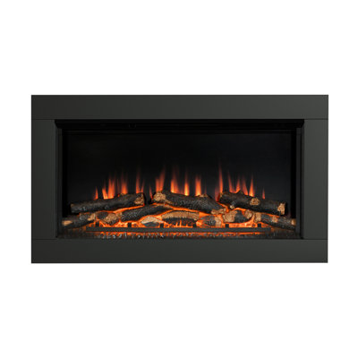 Avella Wall-Mounted Inset Electric Fireplace