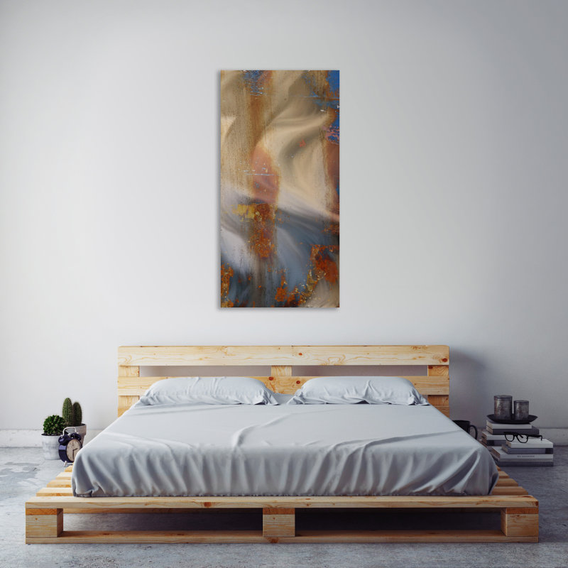 Rusty Breeze 3 by Kimberly Allen - Wrapped Canvas Painting, 61cm H x 30cm W x 4cm D