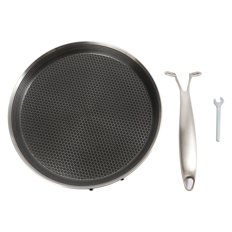 Moule à crêpes en acier inoxydable