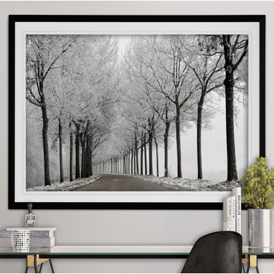 Winter Curve - reproduction de cadre photo