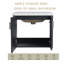 Chelsye 24'' Single Bathroom Vanity with Ceramic Top-1729480147