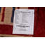 Tapis rouge en laine rouge Gabbeh Kashkoli