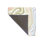 Modern Wavy Light Pastel Patterned Woven Base Washable Rug