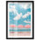 «Seaside Stripes Shadowbox Print» par Notoriart