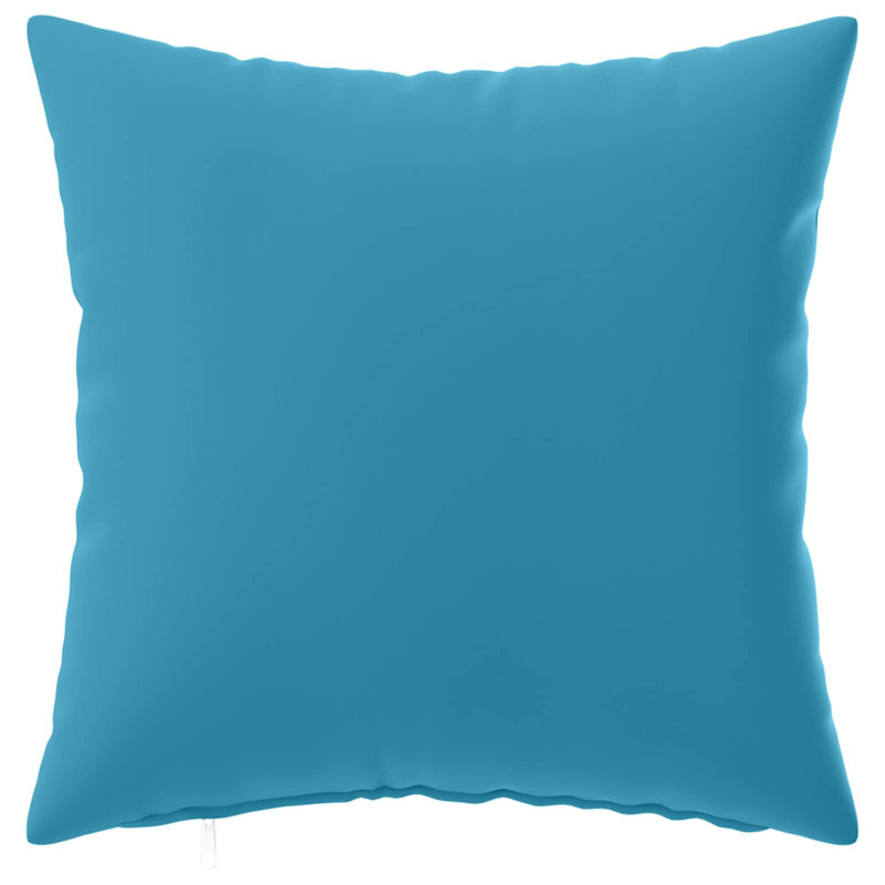 Red Cushion Cover, Square 35cm, Light Blue