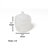 Clouds 7 pc Bath set