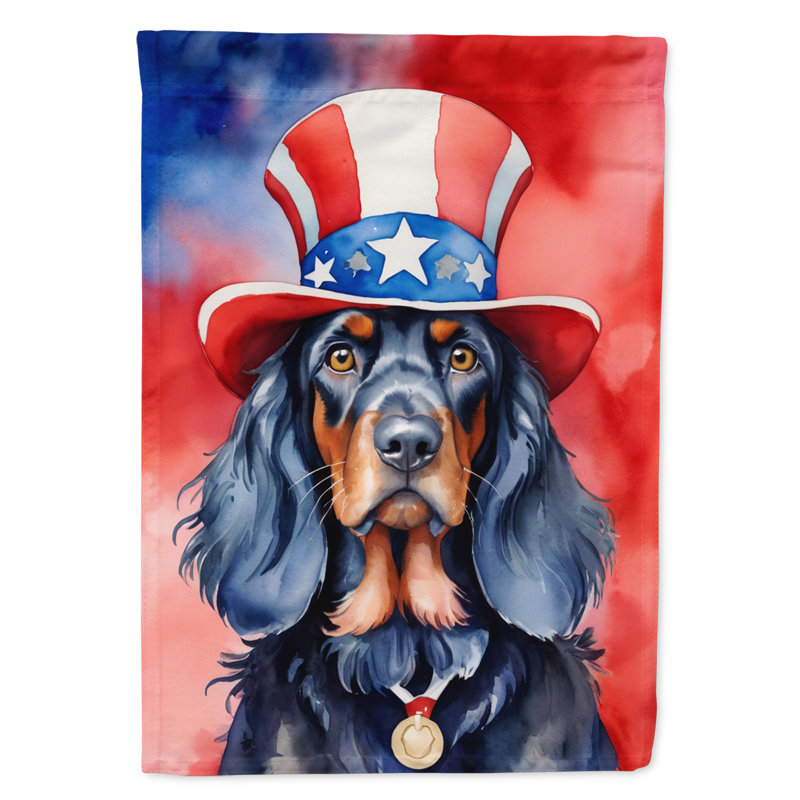 Drapeau patriotique du jardin américain, Setter Gordon
